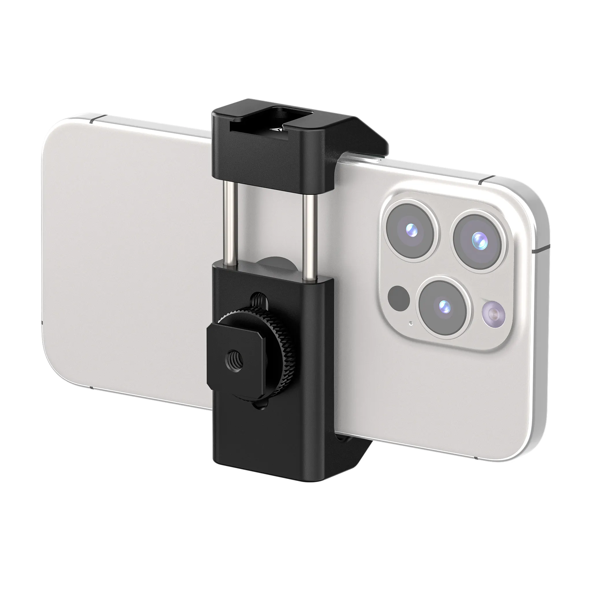 Cell Phone Adapter 1/4" Screw Tripod Monopod Mount Holder Clamp Adjustable Smartphone Bracket Clip Cellphone Attachment