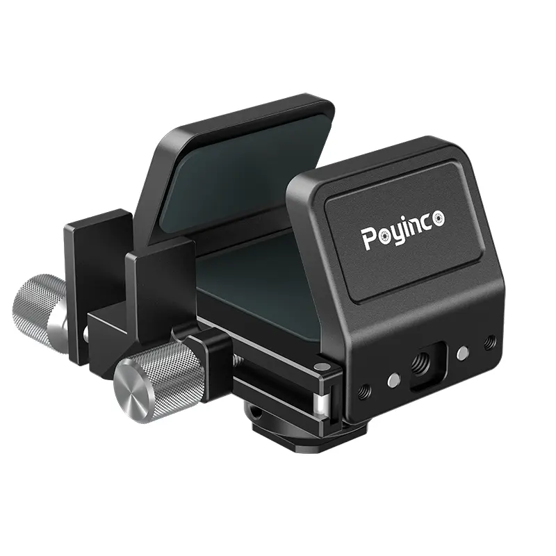 Phone Holder SSD Mount Clamp with Cold Shoe for BMPCC 4K 6K 6K Pro /Samsung T5 T7 SSD/SanDisk SSD