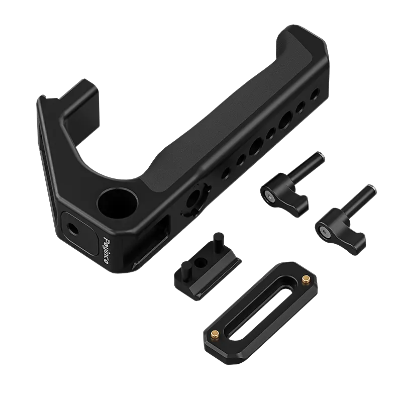 OEM Customized CNC machining Aluminum photography accessories Camera Cage Handle Grip