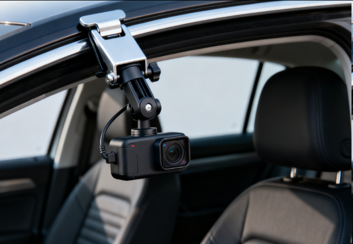 Clamp-Style Car Camera Mounts Clamp-Style Car Camera Mounts