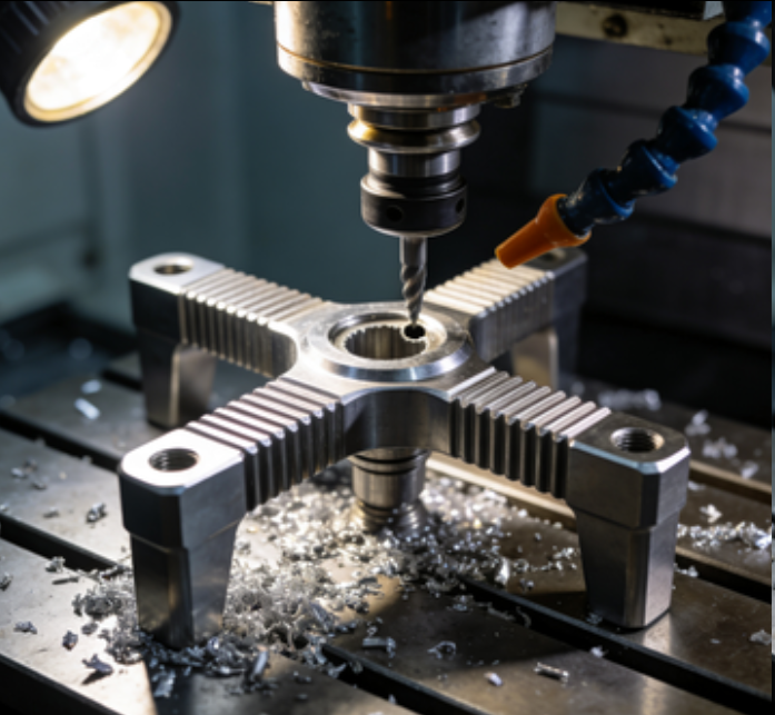 CNC Machining of Tripod Adapters