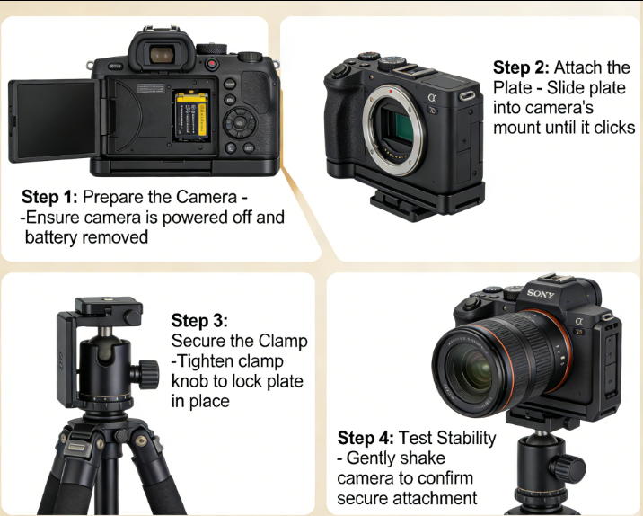 Installation of Quick - Release Plates