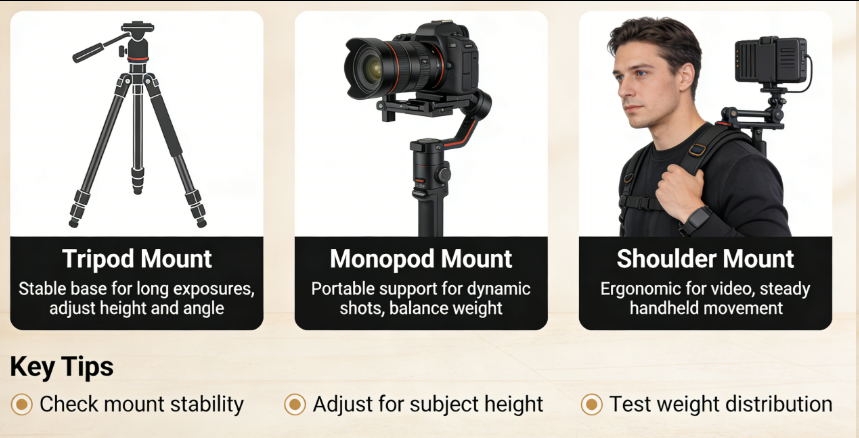 Camera Mount Photography Techniques Camera Mount Photography Techniques