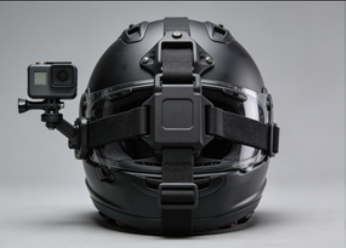 Motorcycle Helmet Camera Mount